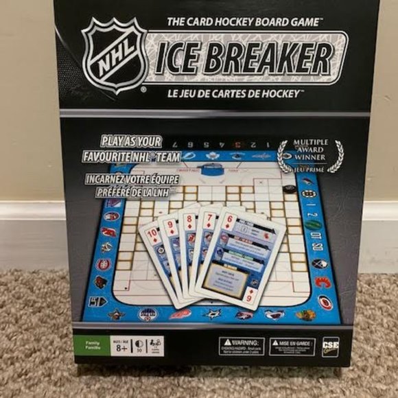 Ice Breaker The Card Hockey Board Game - Picture 1 of 2
